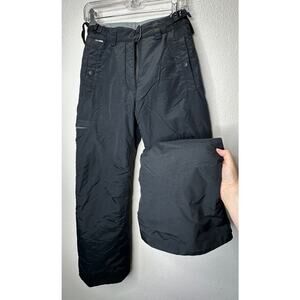 Columbia Black Women's Convert Snow Pants XS Insulated Waterproof Ski Winter